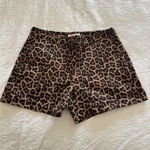 Michael Kors 12 Cheetah Animal Print Shorts